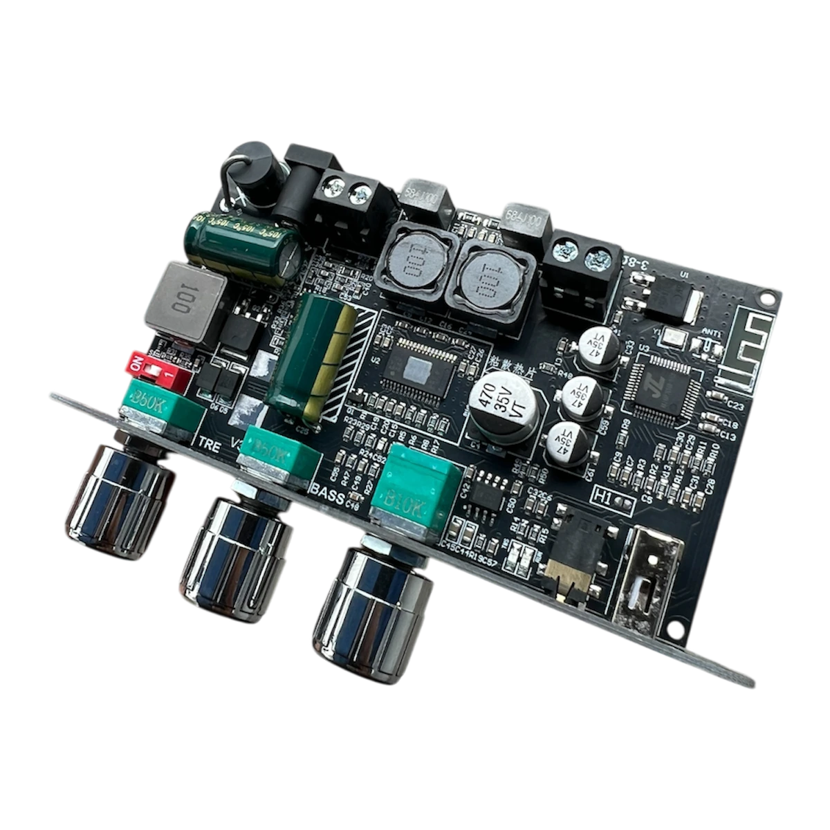 Modulo amplificador clase D de audio Tpa3116 100W Bluetooth USB