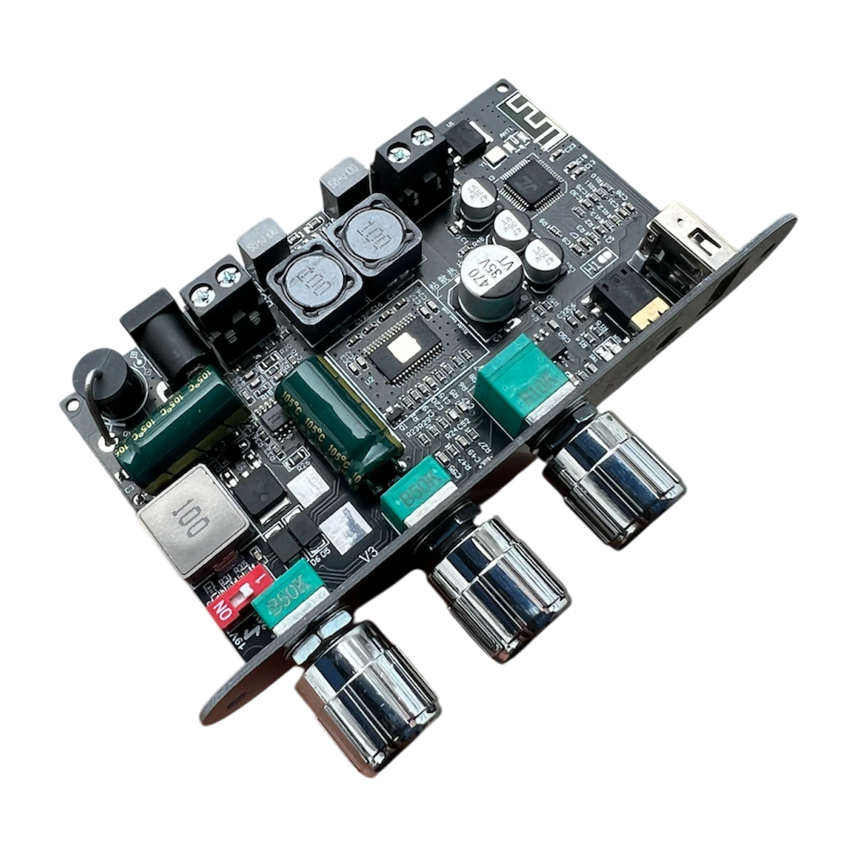 Modulo amplificador clase D de audio Tpa3116 100W Bluetooth USB
