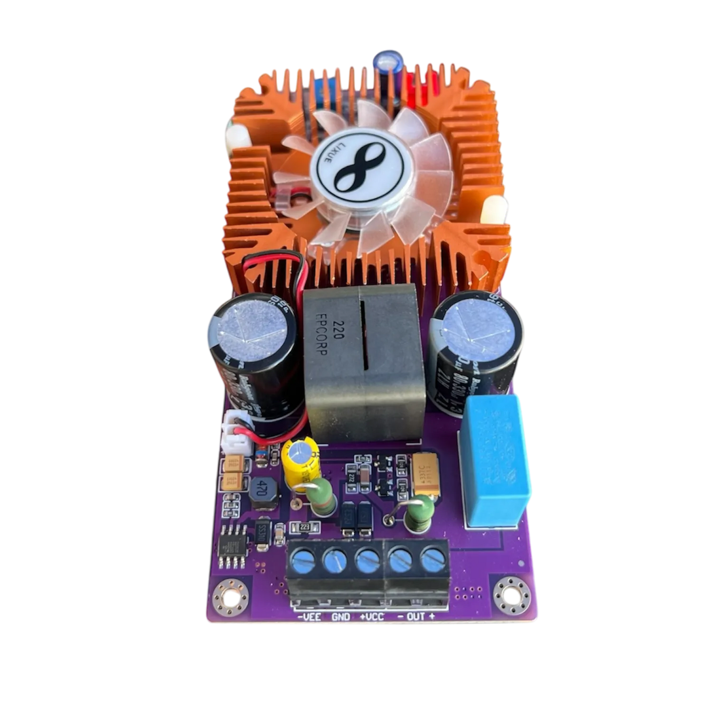 Tarjeta Amplificadora Clase D 1000W IRS2092 60V+-