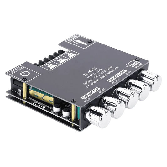 Tarjeta Amplificadora Clase D ZK-MT21 2.1 100W Bajo + 2x50W